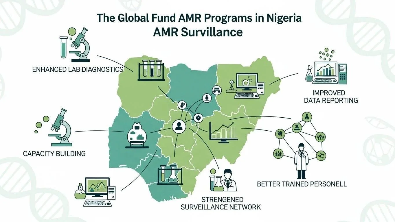 Global Fund AMR programs Nigeria